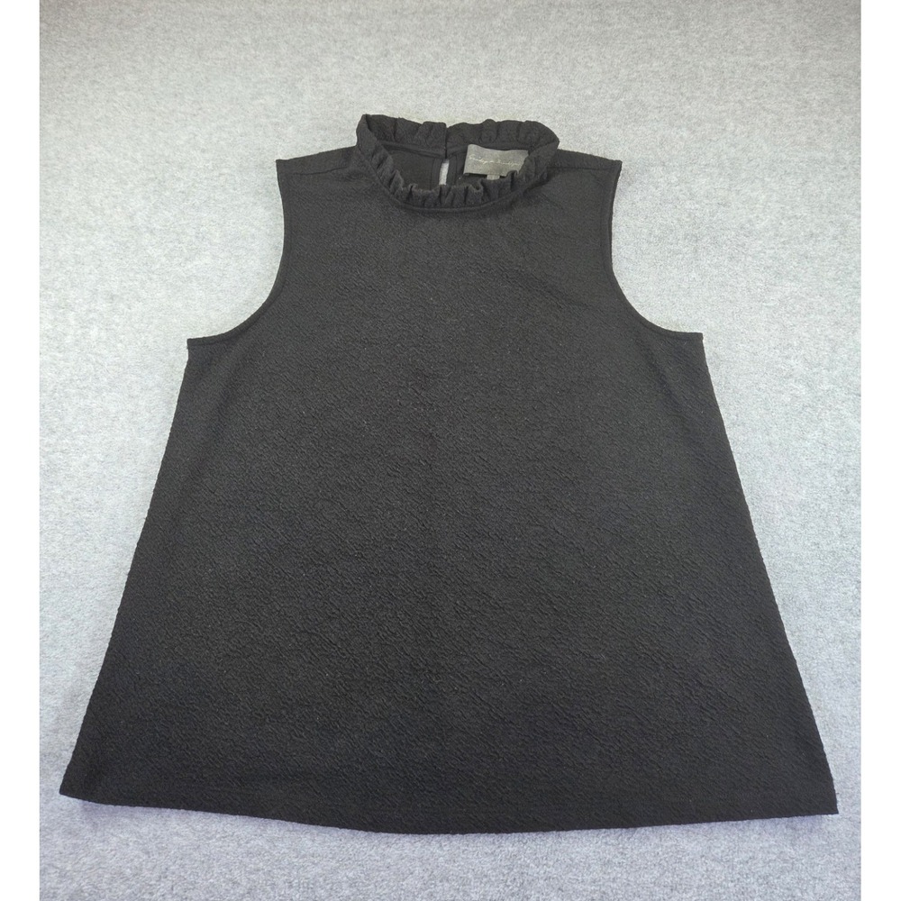 Sunday in Brooklyn Anthropologie Large, Sleeveless Black Boho Festival Keyhole